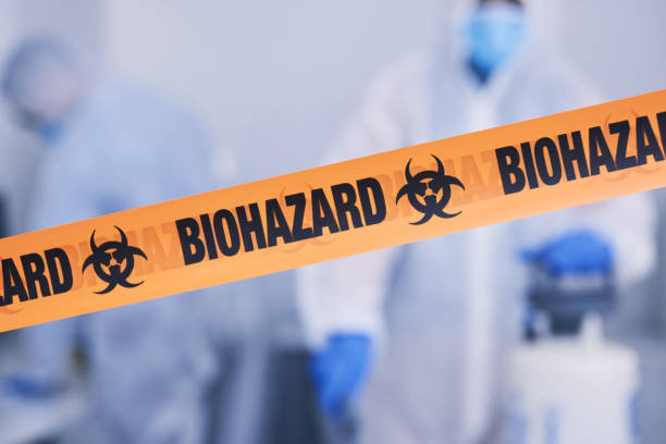 Professional Drug Lab Cleanup technician working in Elmwood Park, NJ